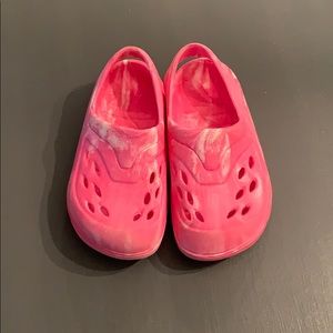 Slip-on Sandals Pink Tie Dye! Sz Toddler 8 🌸